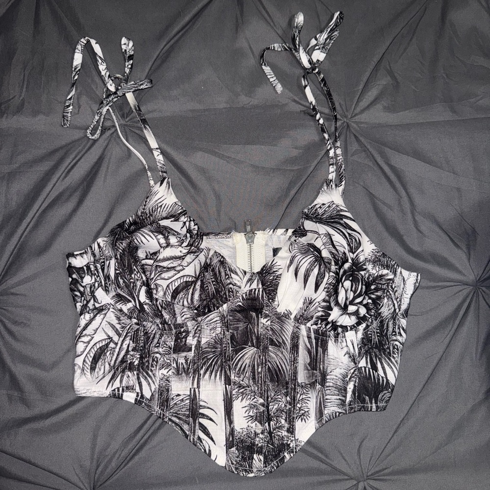Missguided Crop Top Corset